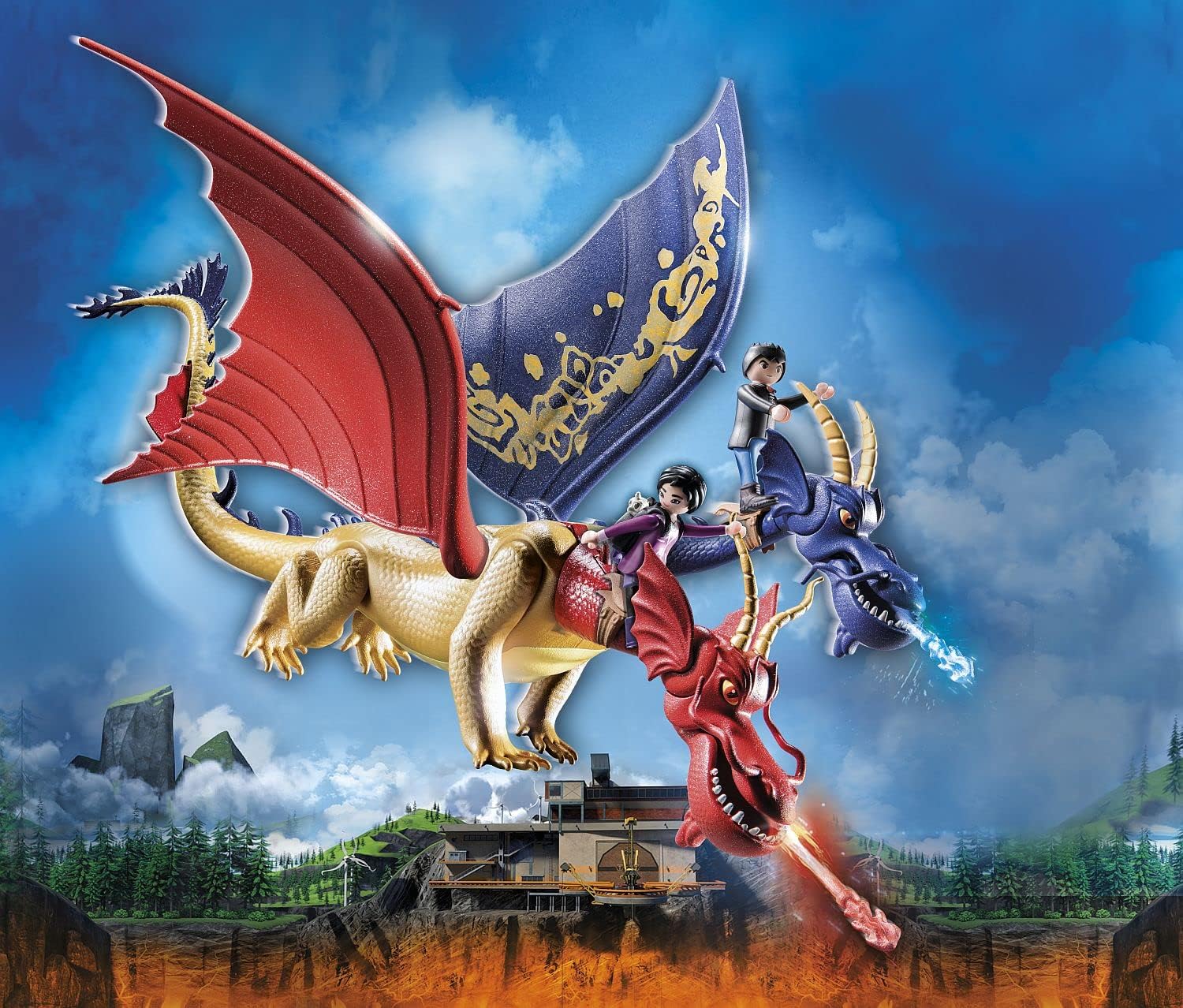 Playmobil Dragons: The Nine Realms - Wu and Wei with Jun