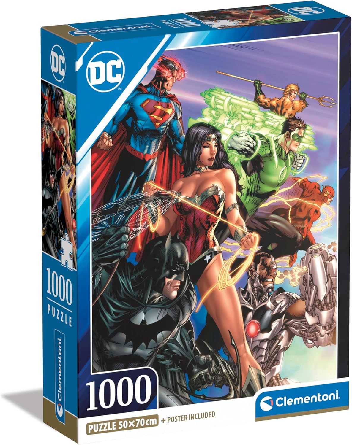 Clementoni 1000 DC Comics Puzzle