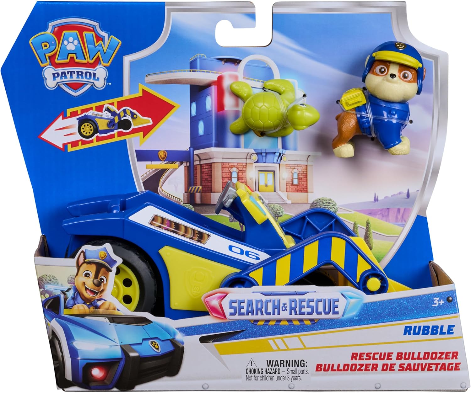 Paw Patrol Search & Rescue Bulldozer - Rubble