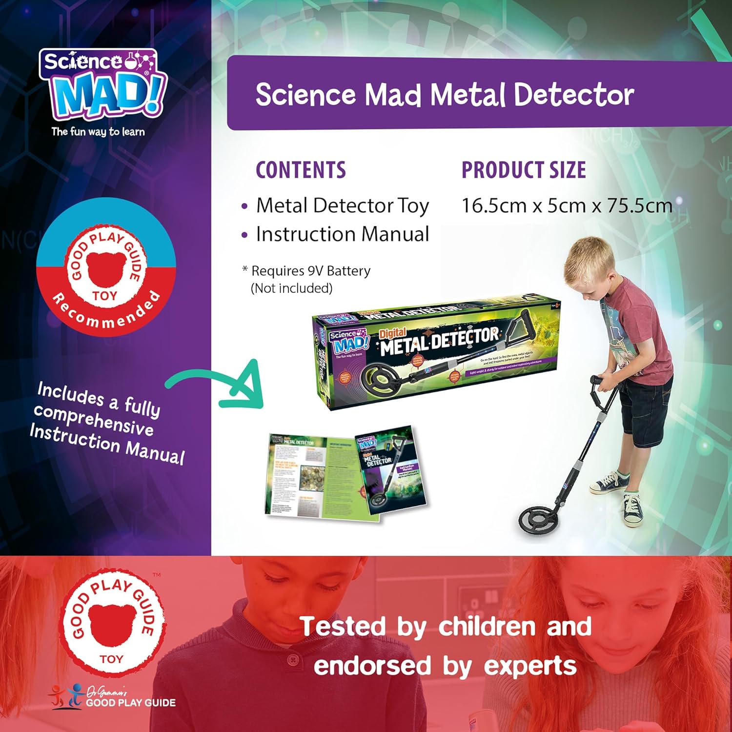 Science Mad Digital Metal Detector
