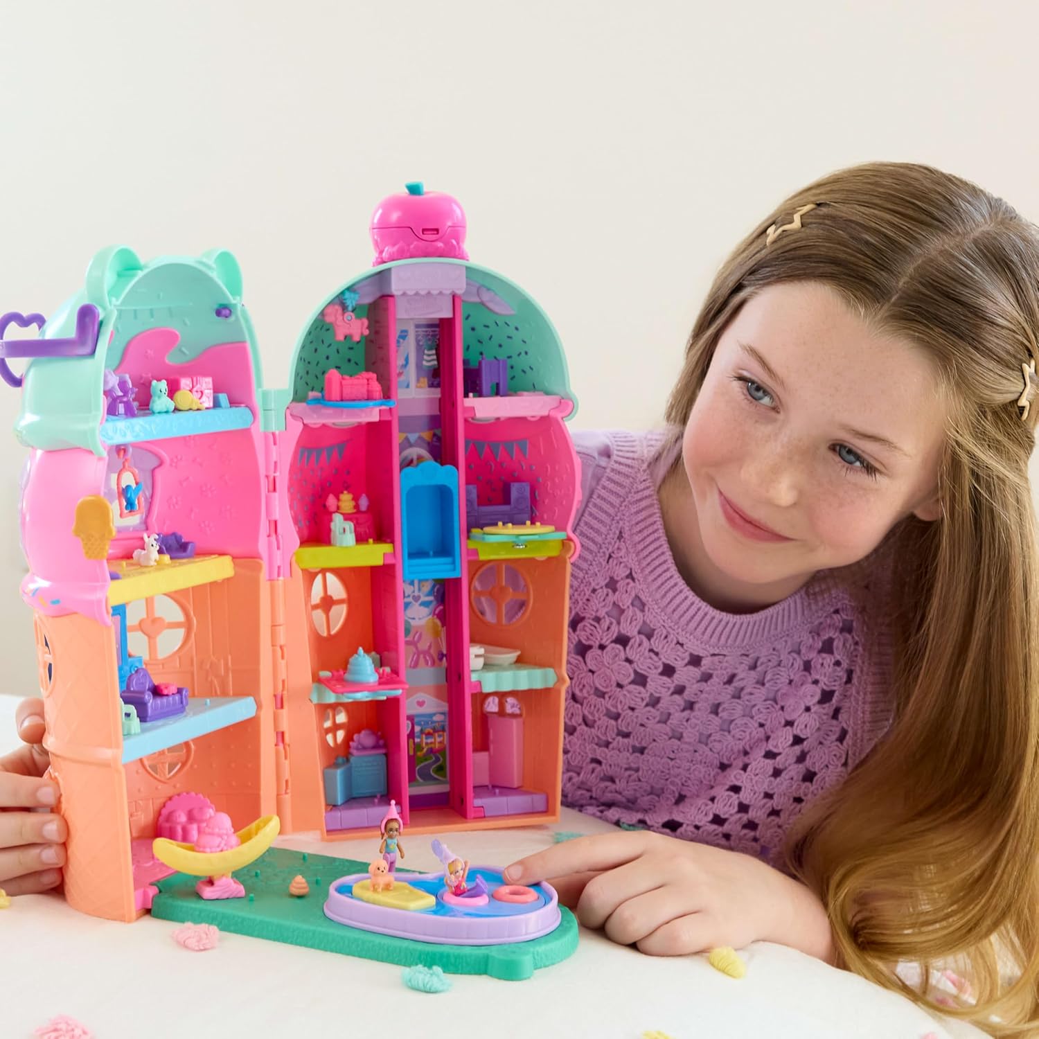 Polly Pocket Large Gelato House Playset