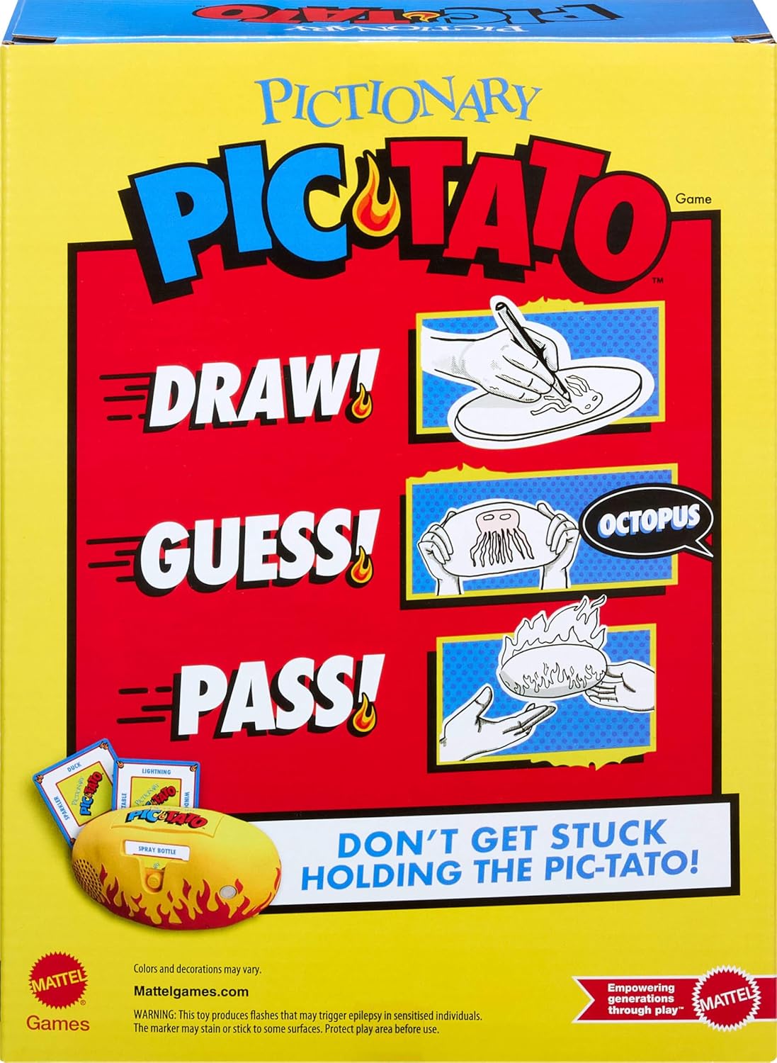 Pictionary Pic-Tato Game