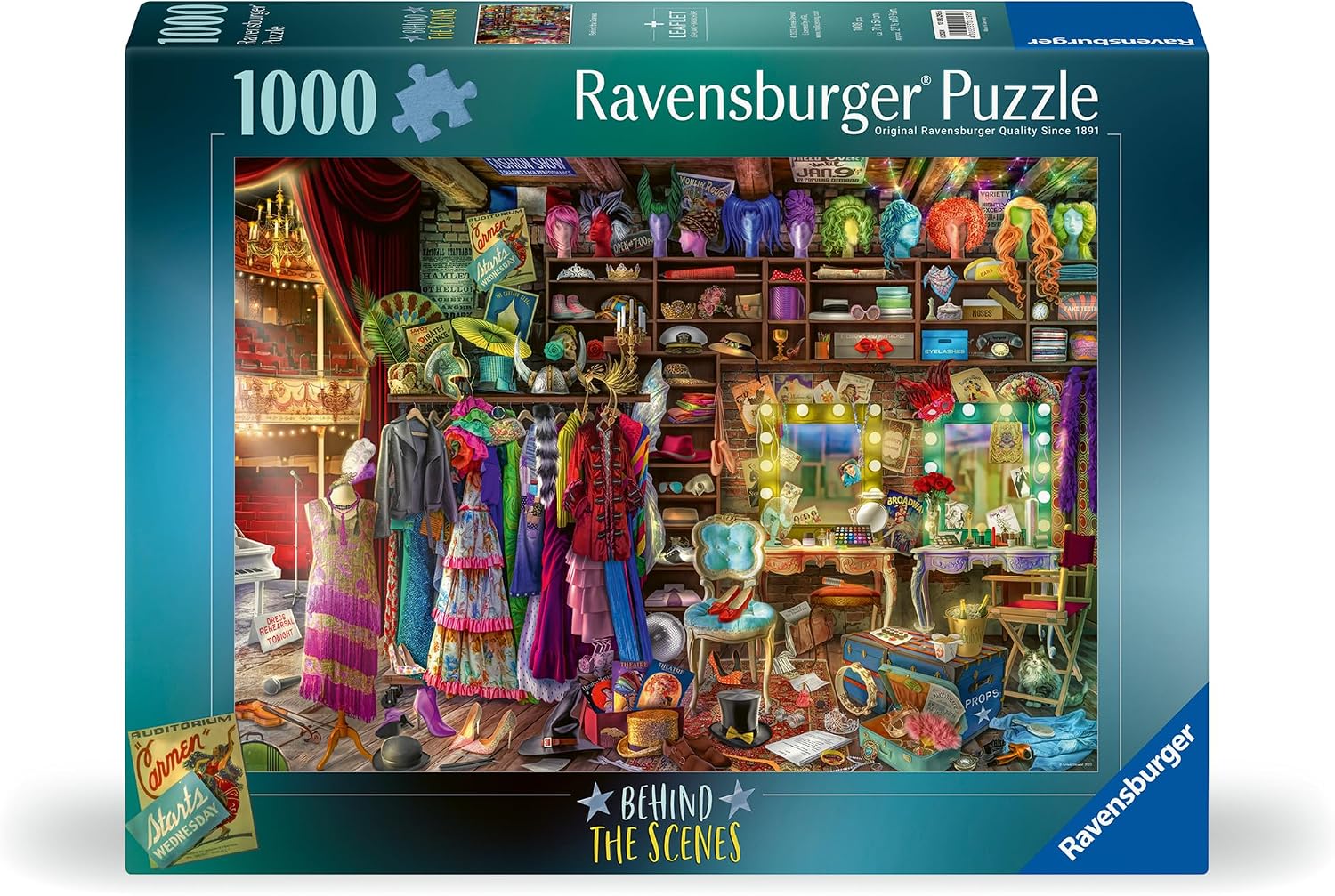 Amiee Stewart Behind the Scene 1000 Piece Jigsaw