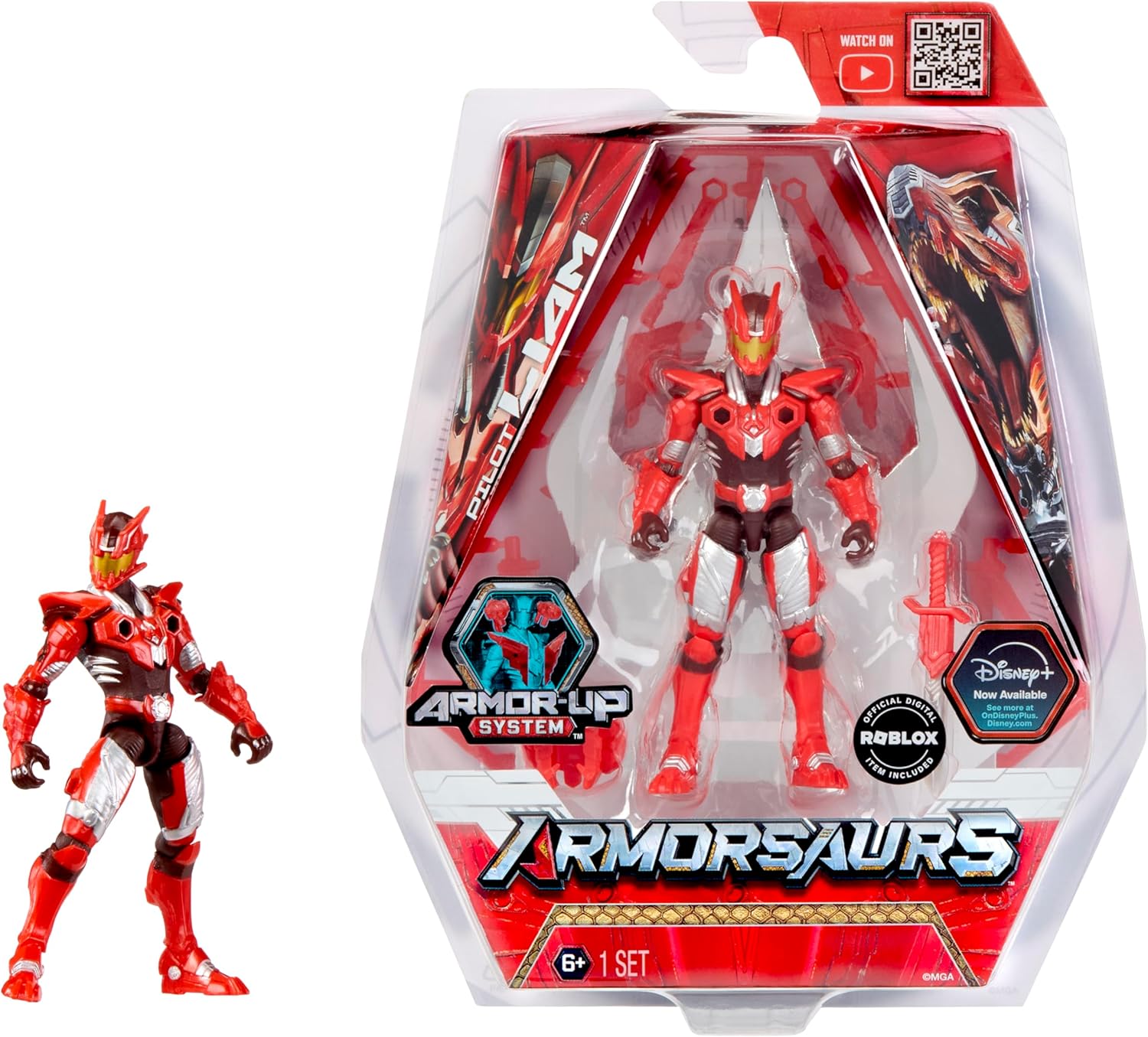 Armorsaurs 3.75 Figure Pilot Liam