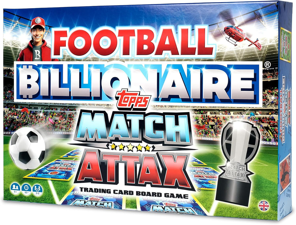 Football Billionaire Match Attax Board Game
