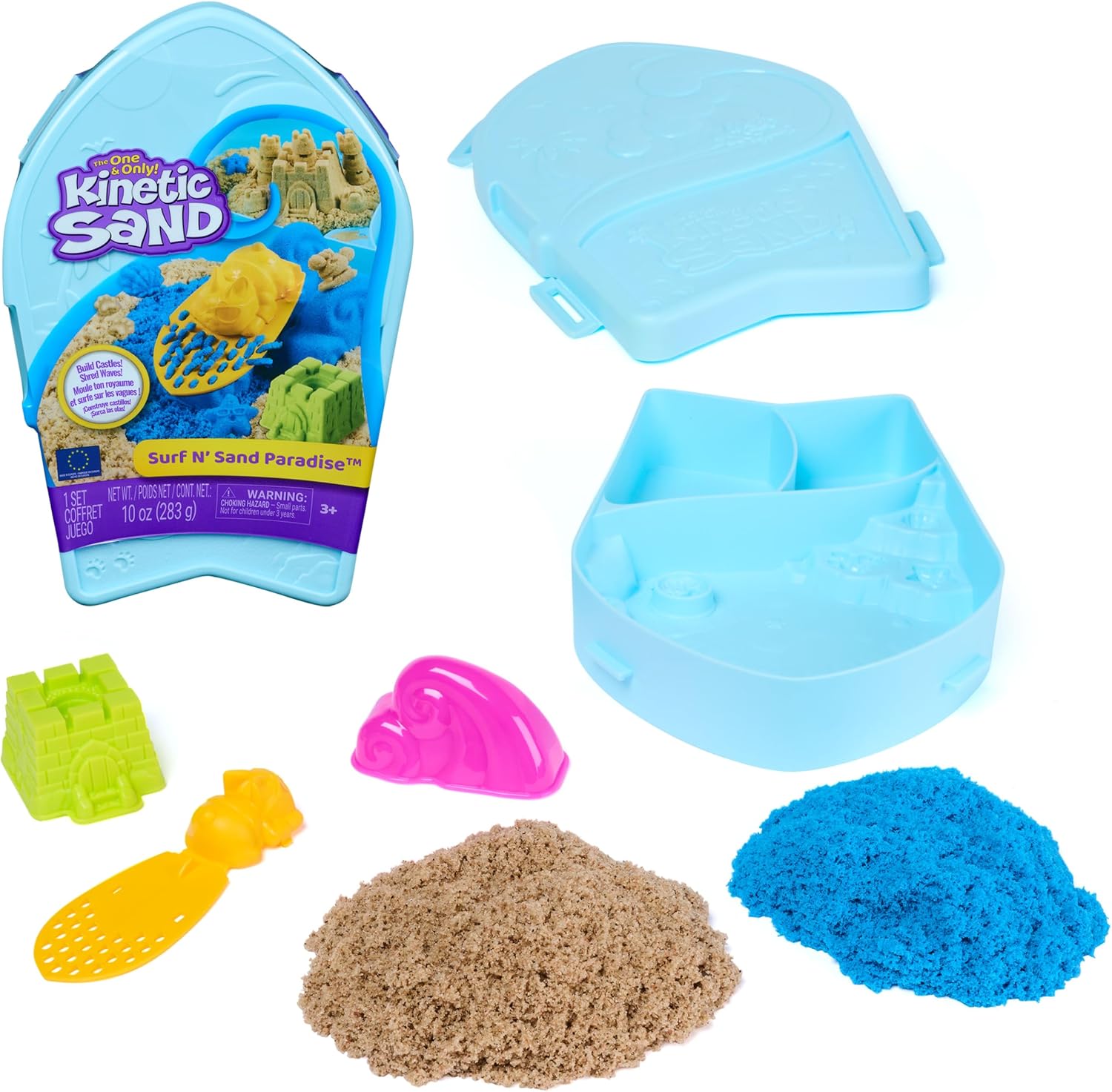 Kinetic Sand Surf and Paradise Playset