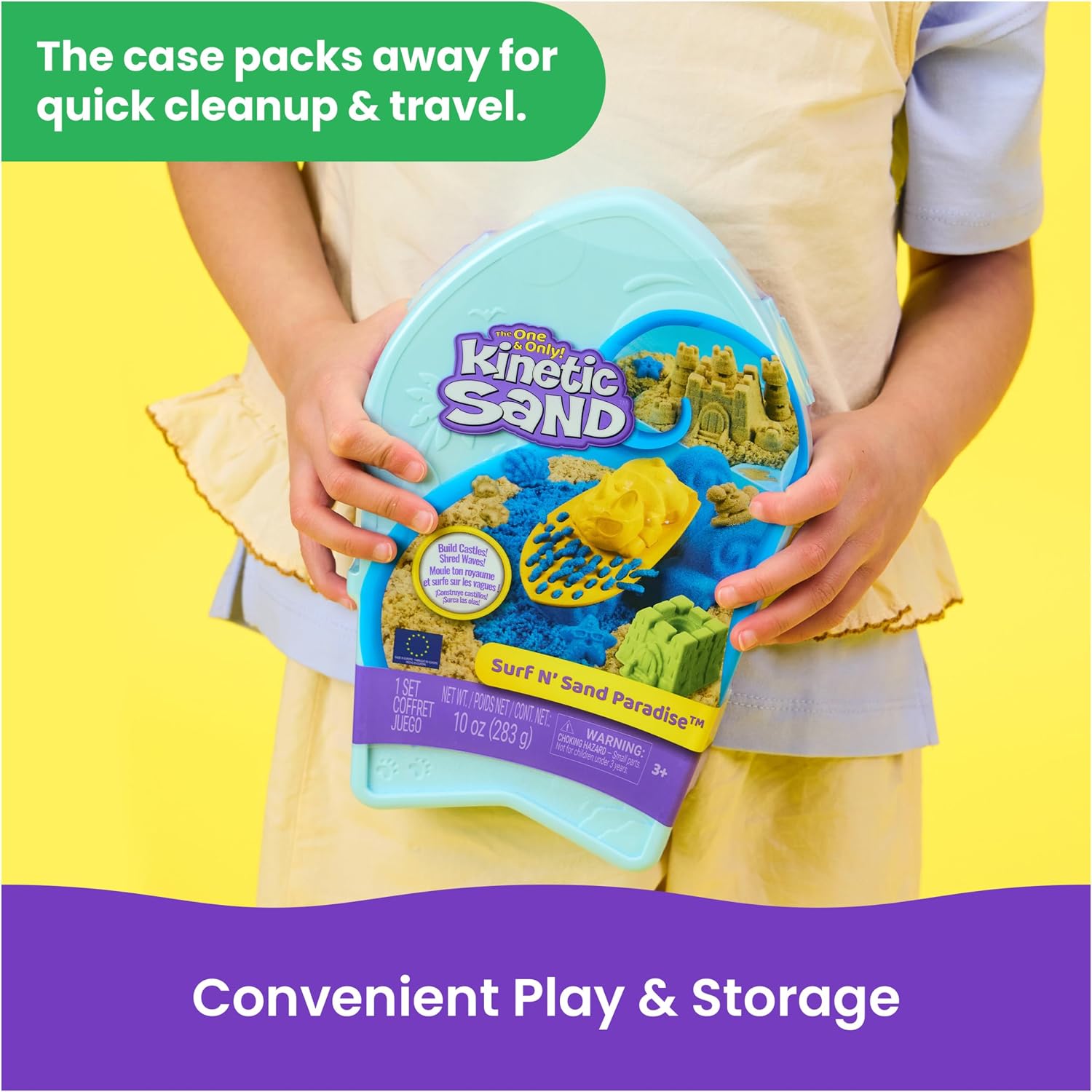 Kinetic Sand Surf and Paradise Playset
