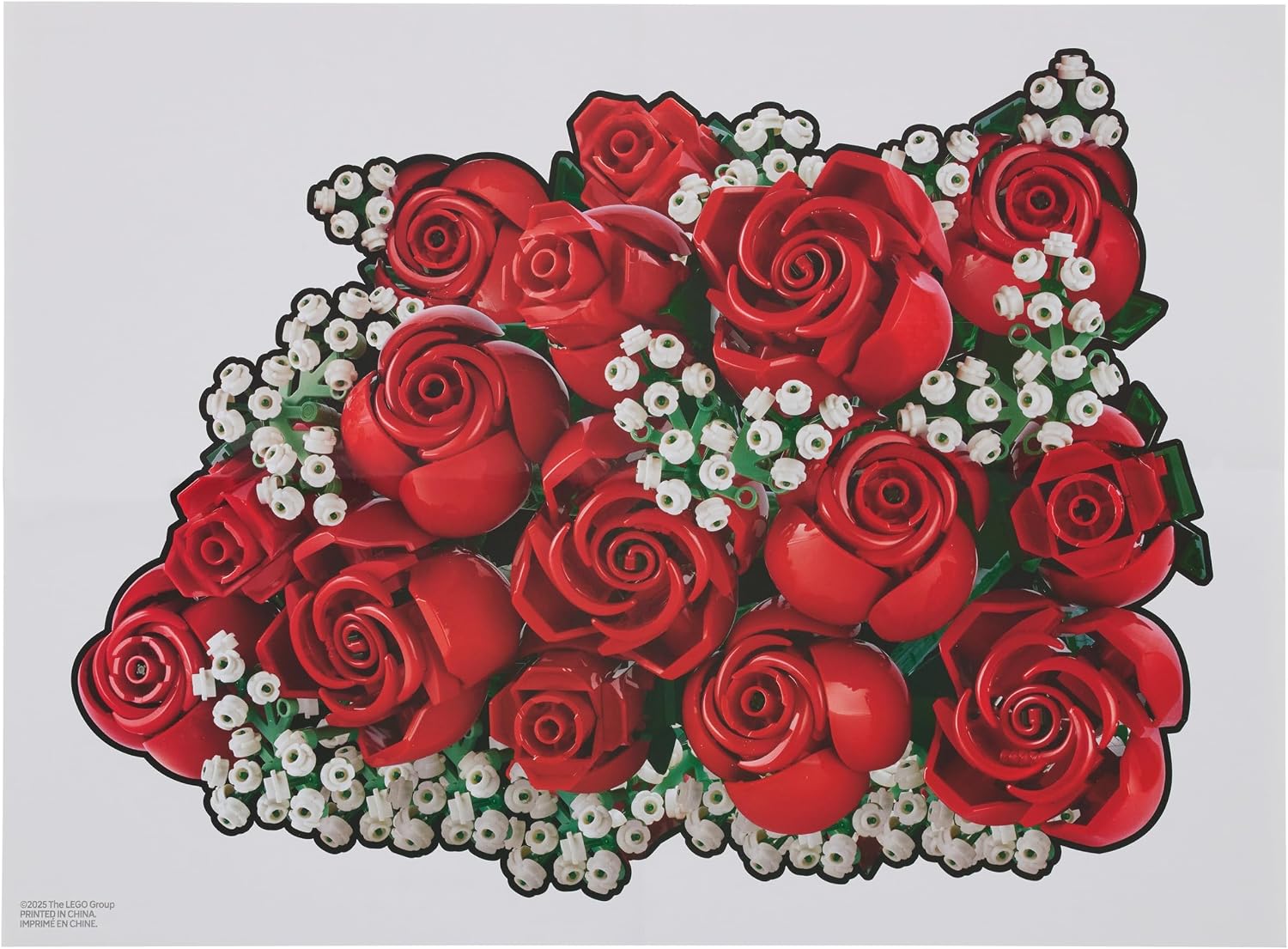 Lego Botanical Rose Bouquet 1004 Piece Puzzle
