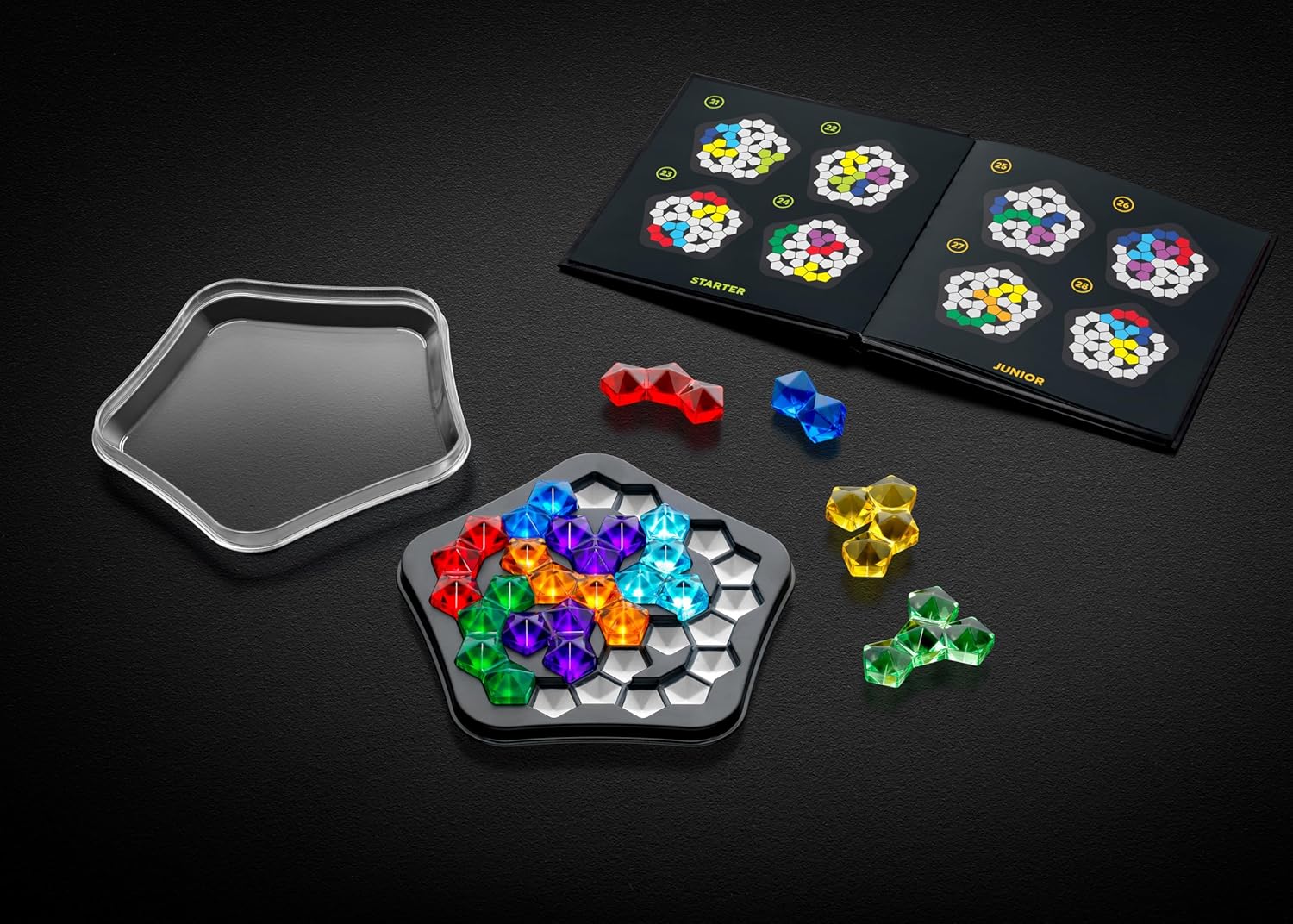 IQ Deluxe - Pentagon 1 Player Logic Game