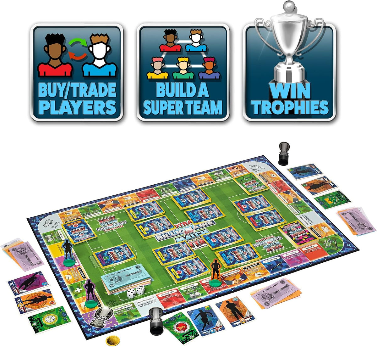 Football Billionaire Match Attax Board Game