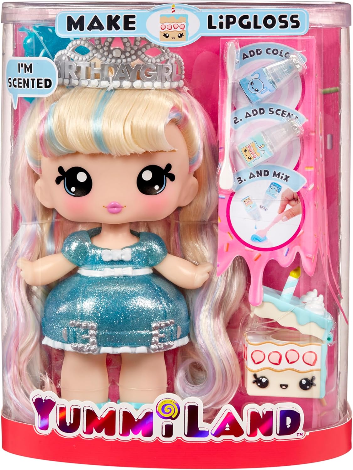 Yummiland Lipgloss Callie Birthday Cake Doll