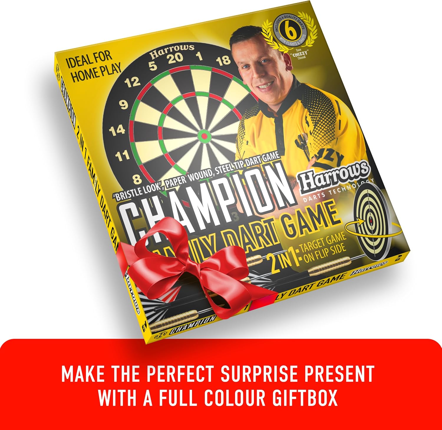 Harrows Chizzy Champion Family Dartboard Game