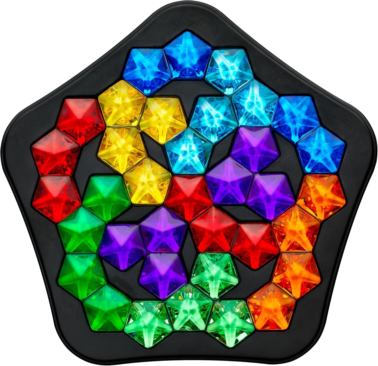 IQ Deluxe - Pentagon 1 Player Logic Game