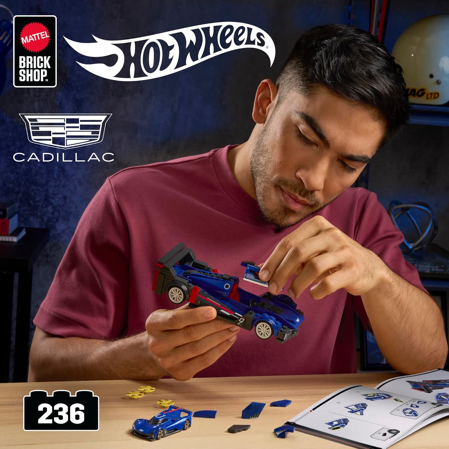 Hot Wheels Brick Shop Cadillac Project GTP Hypercar