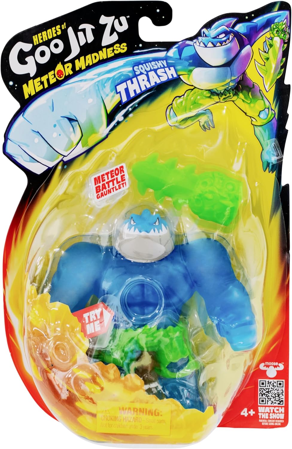 Heroes of Goo Jit Zu Meteor Madness Squishy Thrash