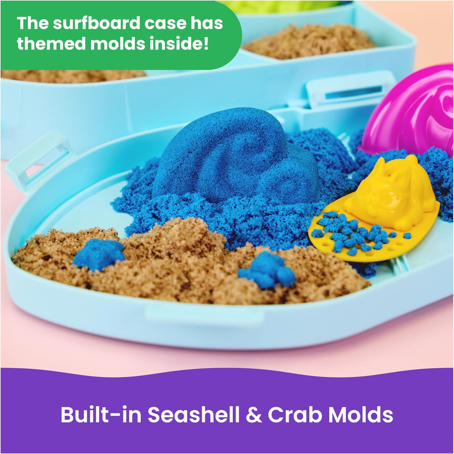 Kinetic Sand Surf and Paradise Playset