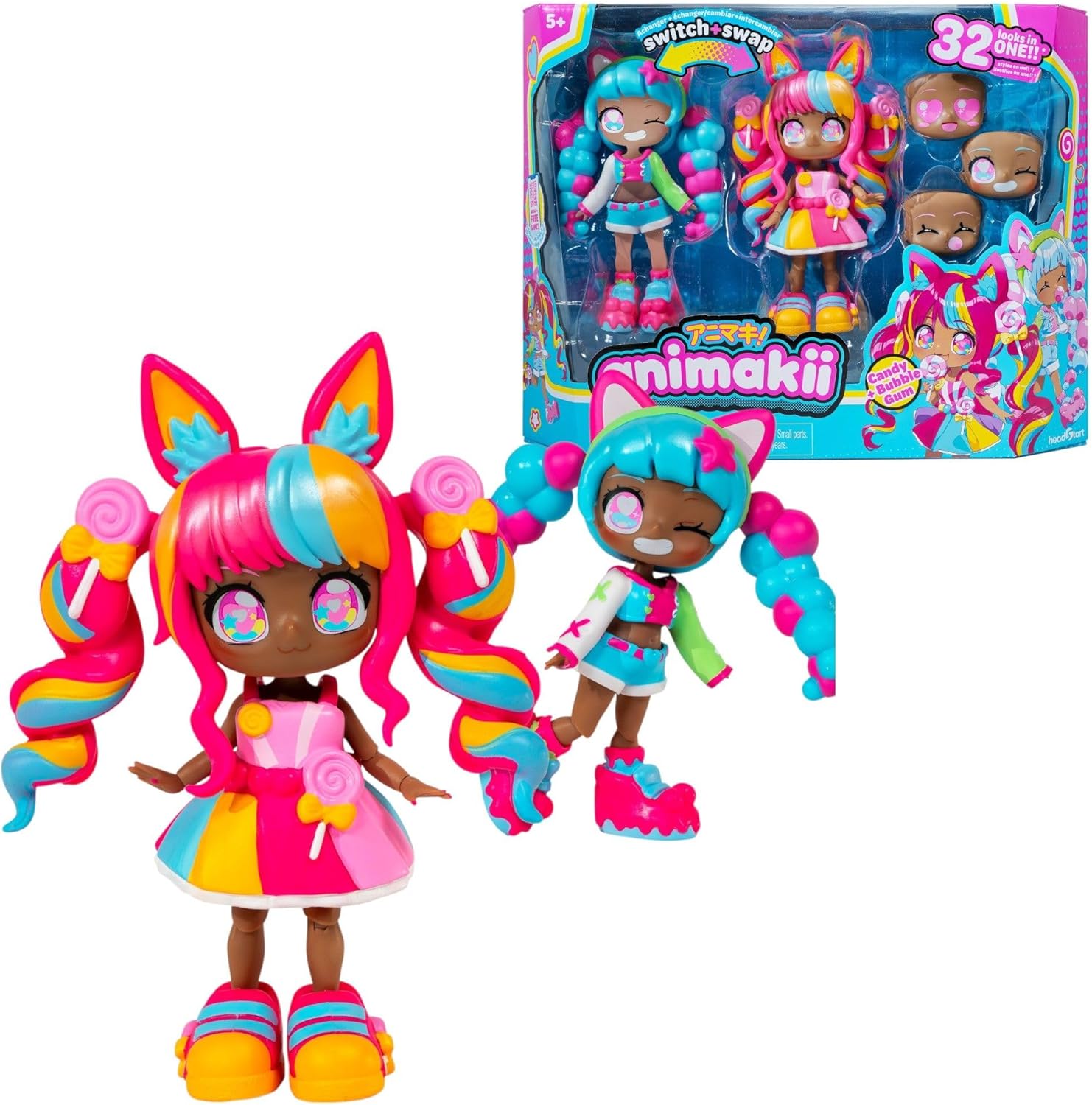 Animakii Doll Candy & Bubblegum Pack