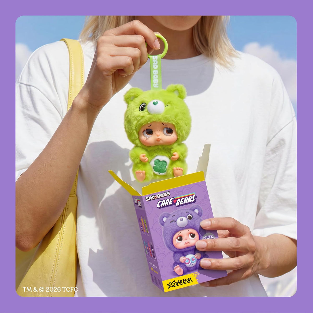 Star Box Sad Baby Care Bears Keyrings Blind Box S1