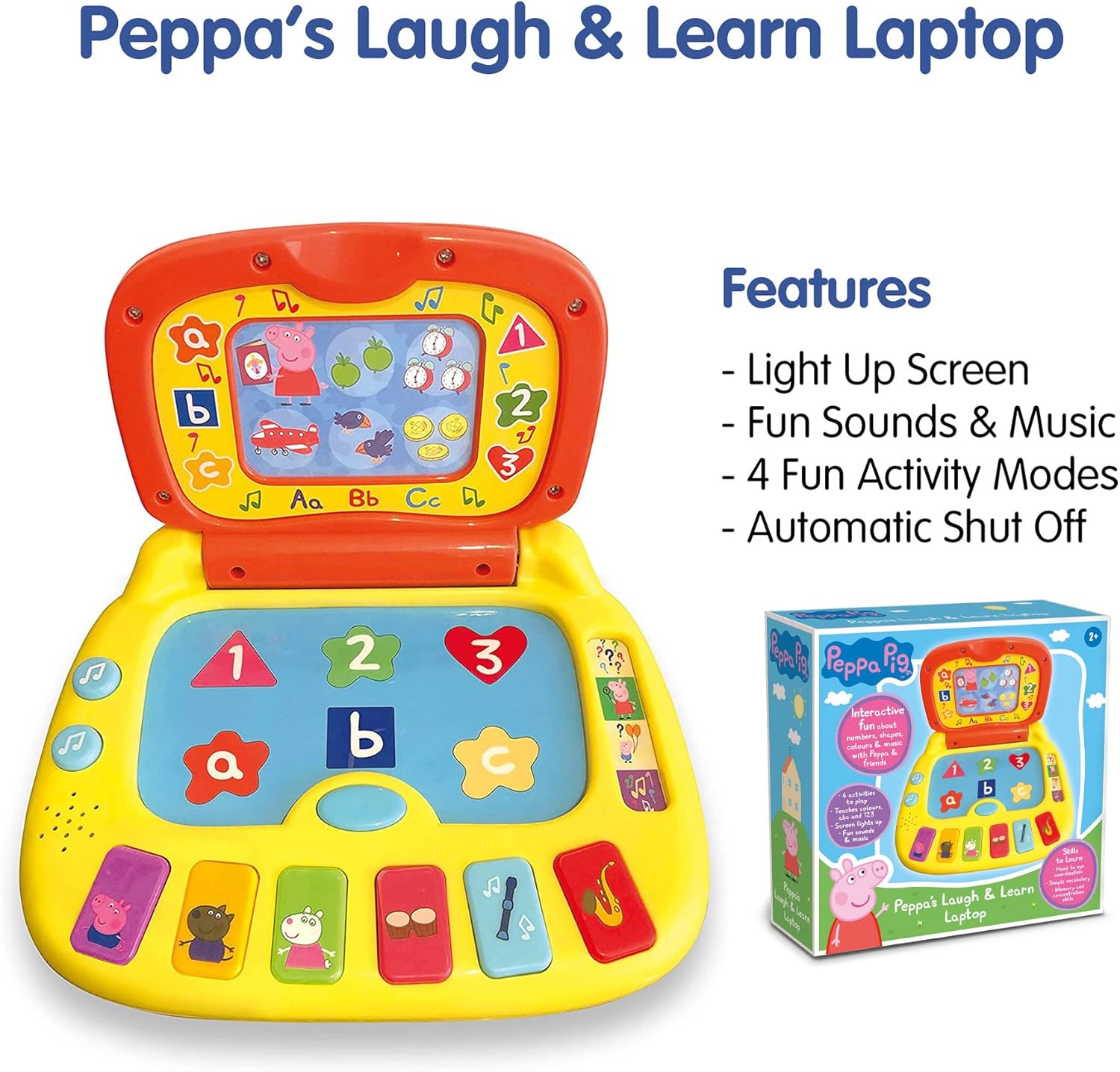 Peppa Pig Laugh & Learn Laptop