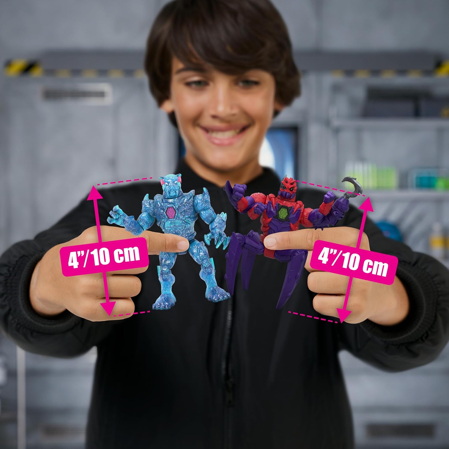 MrBeast Lab Hybrids Hyper Fusion Mix & Match 2 Action Figures Pack Assortment