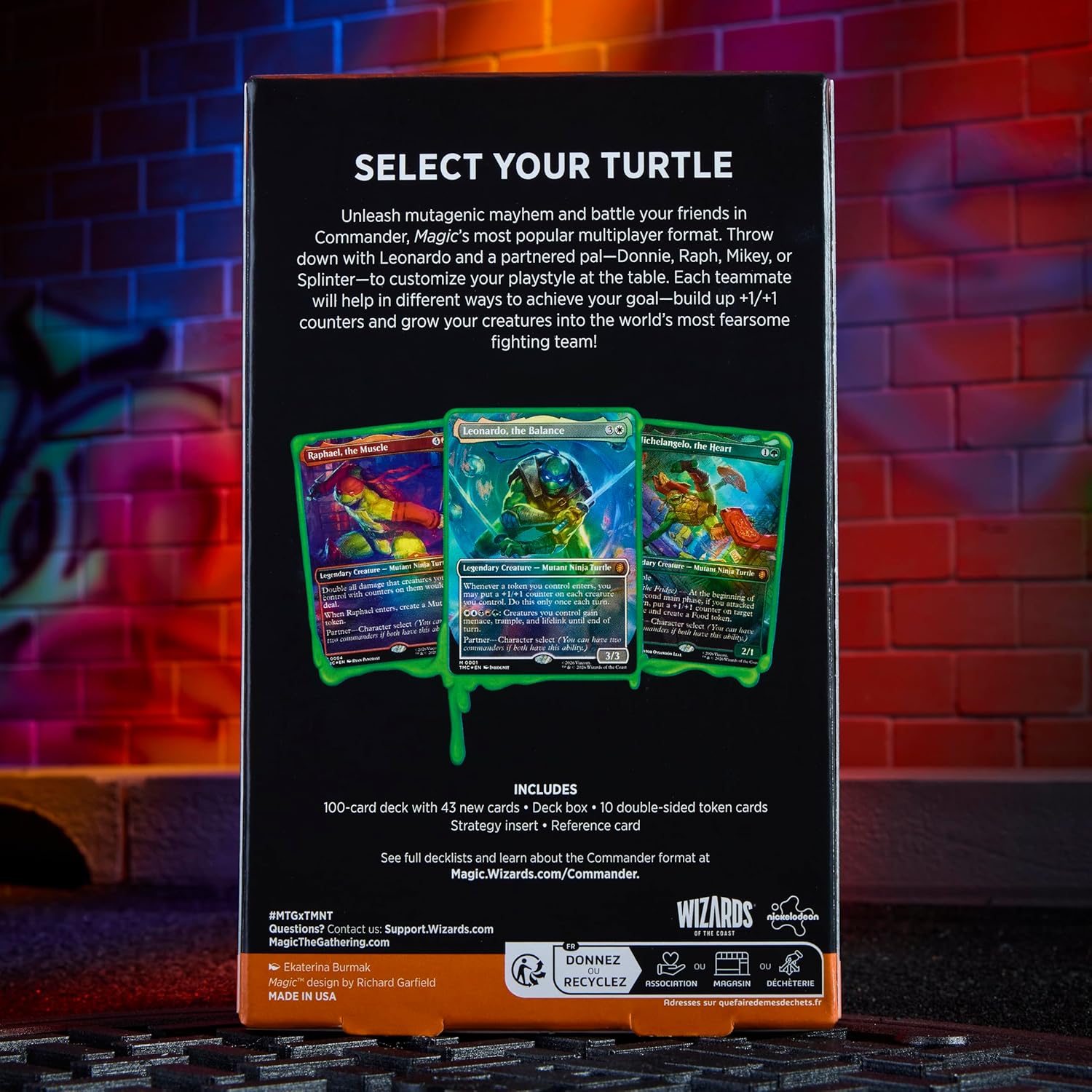 Magic The Gathering: TMNT Commander Deck