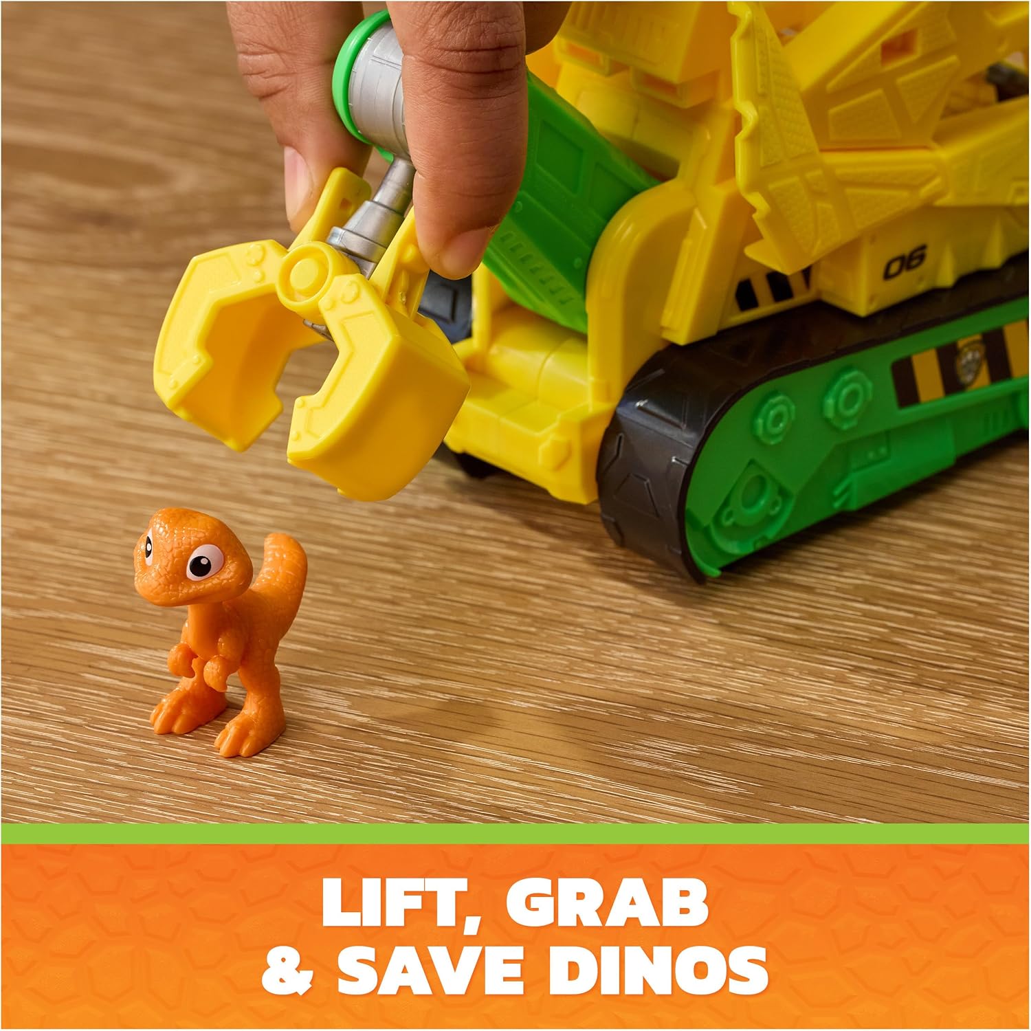 Paw Patrol Dino Movie - Rubble Rescue Bulldozer