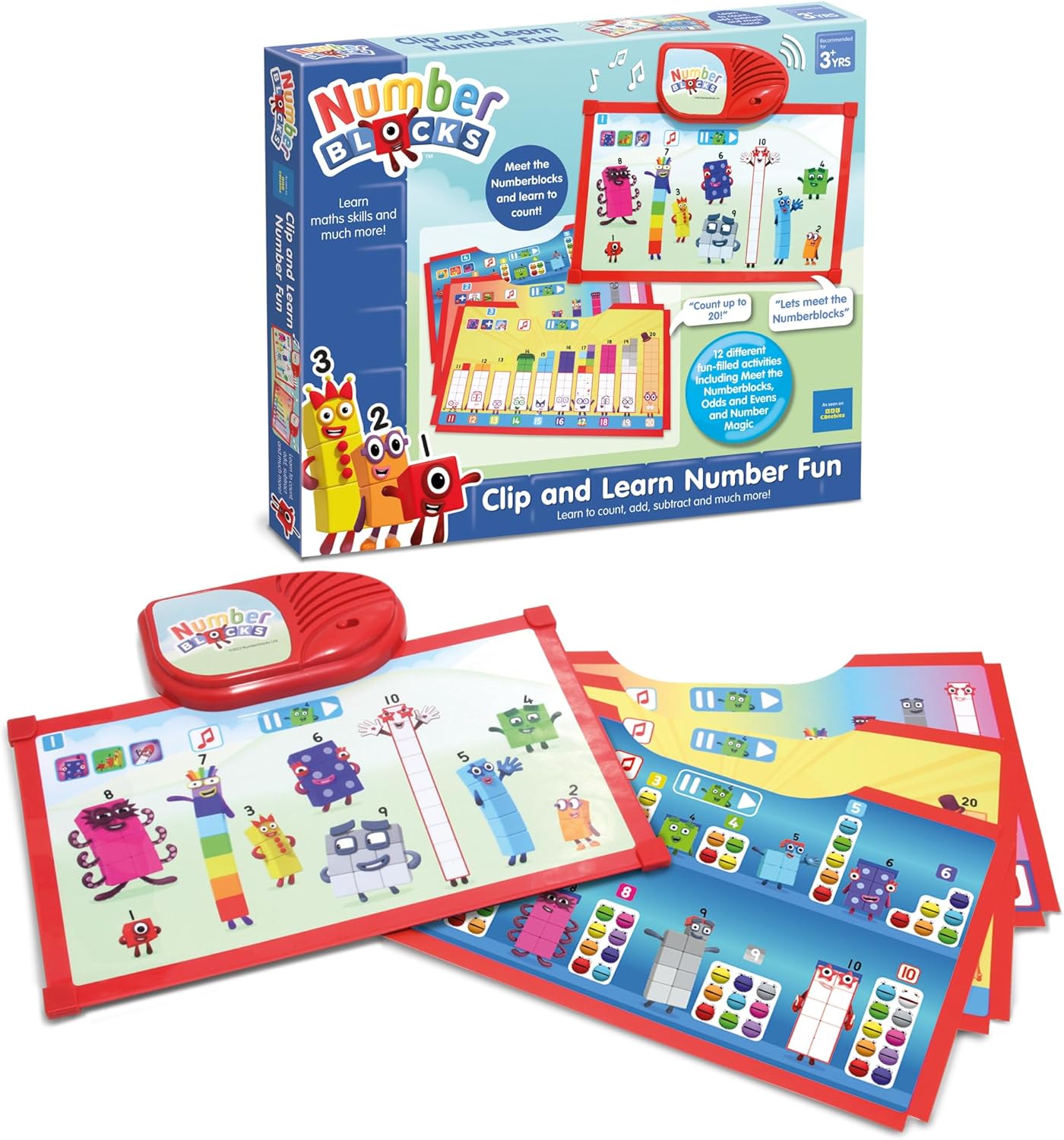 Numberblocks Clip & Learn