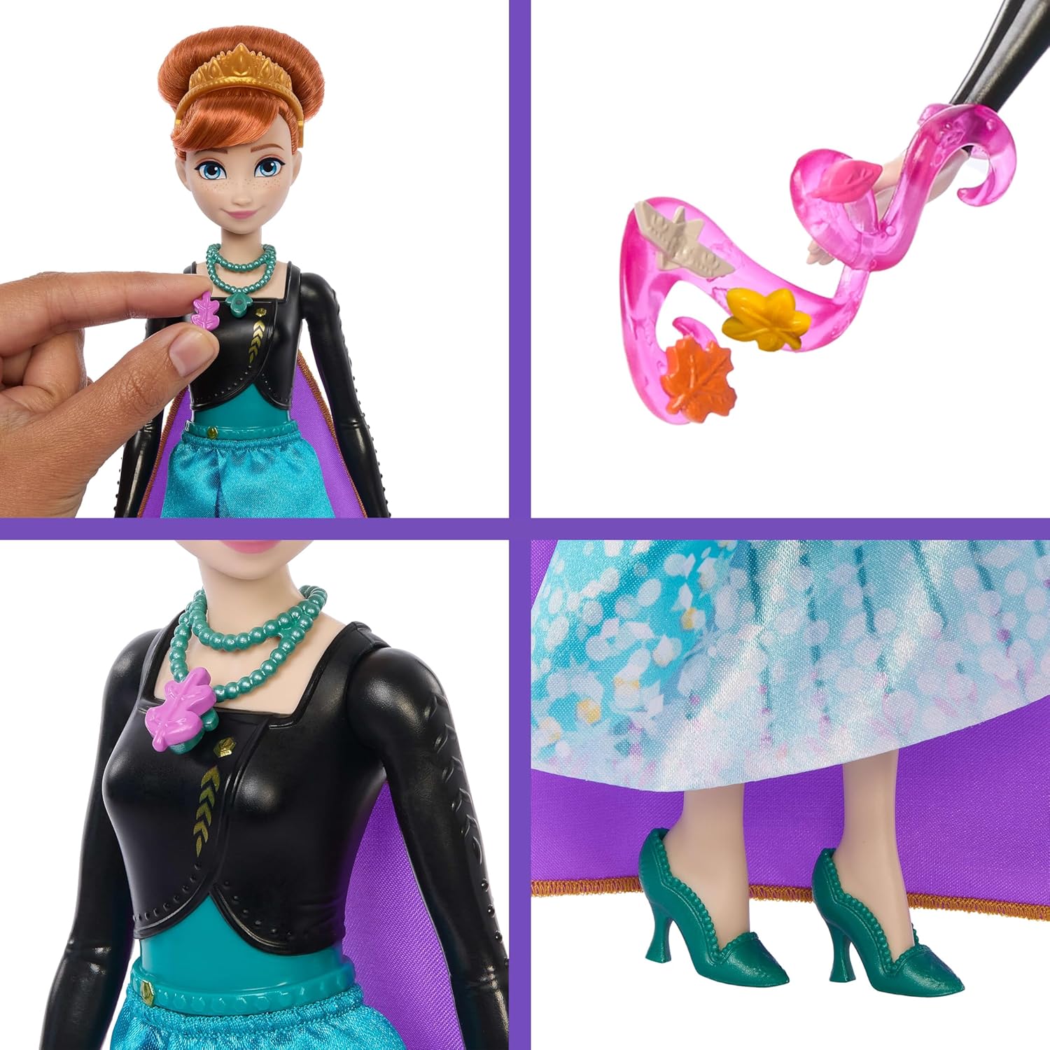 Disney Princess Frozen Jewel Reveal Anna Doll