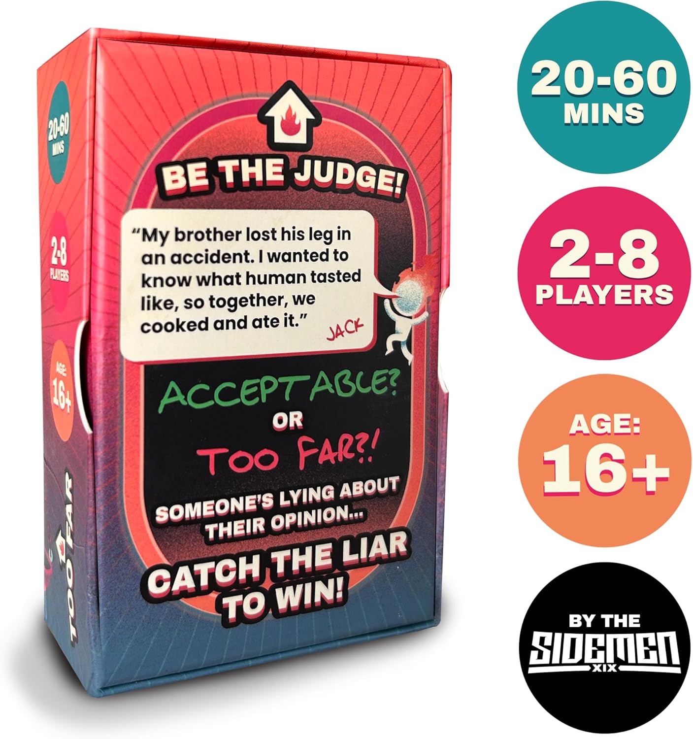 The Sidemen Too Far - Honest Opinions Card Game