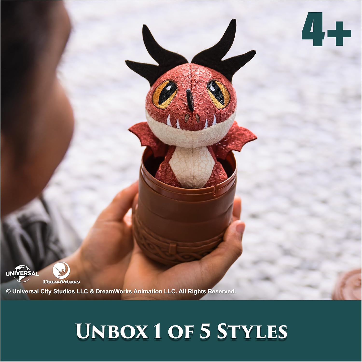 Dreamworks How to Train your Dragon Mini Surprise Plush Assoertd
