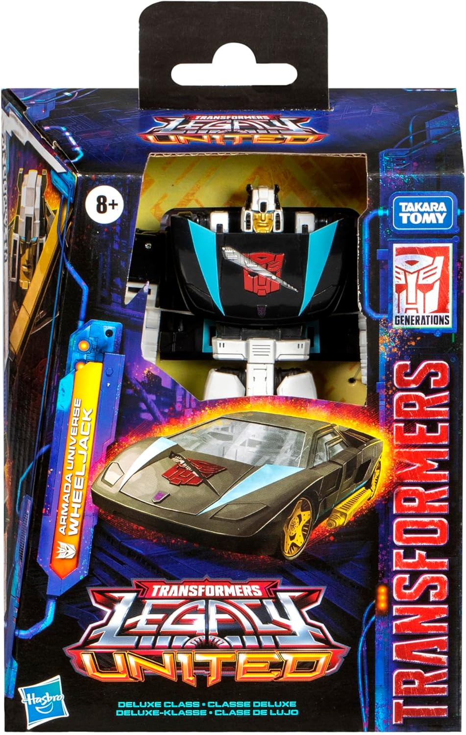 Transformers Legacy Deluxe Class Armada Universe Wheeljack 5.5” Action Figure