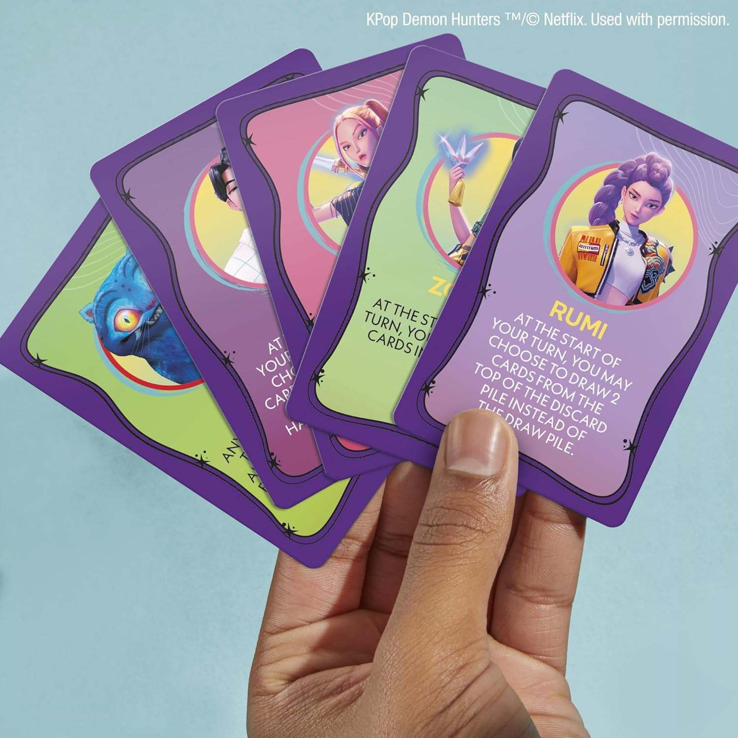 Monopoly Deal K-Pop Demon Hunters Card Game