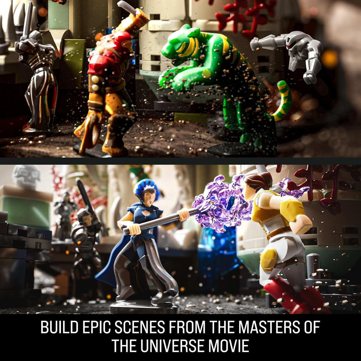 Mattel Brick Shop Masters of The Universe Battle of Castle Grayskull Playset