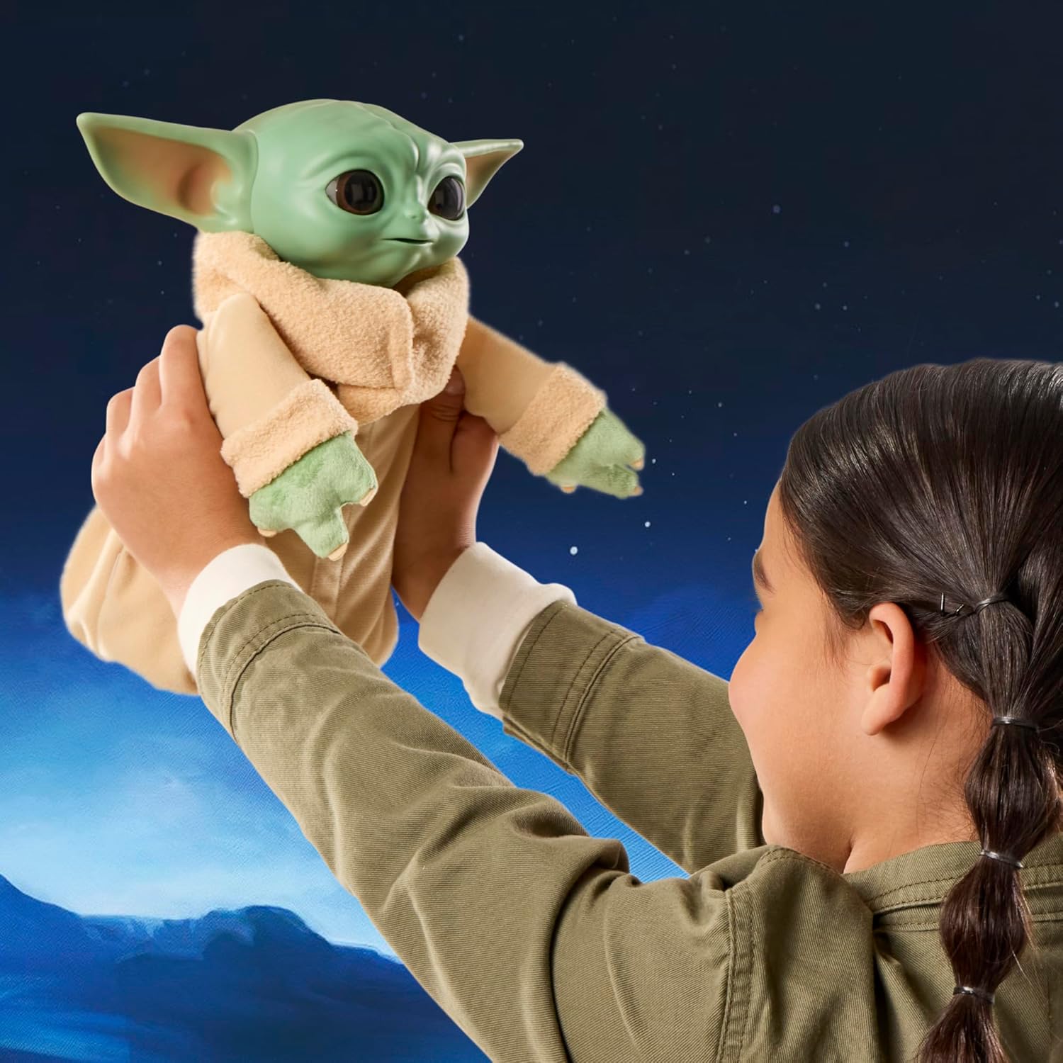 Star Wars: The Mandalorian and Grogu Action Buddy Grogu Interactive Toy