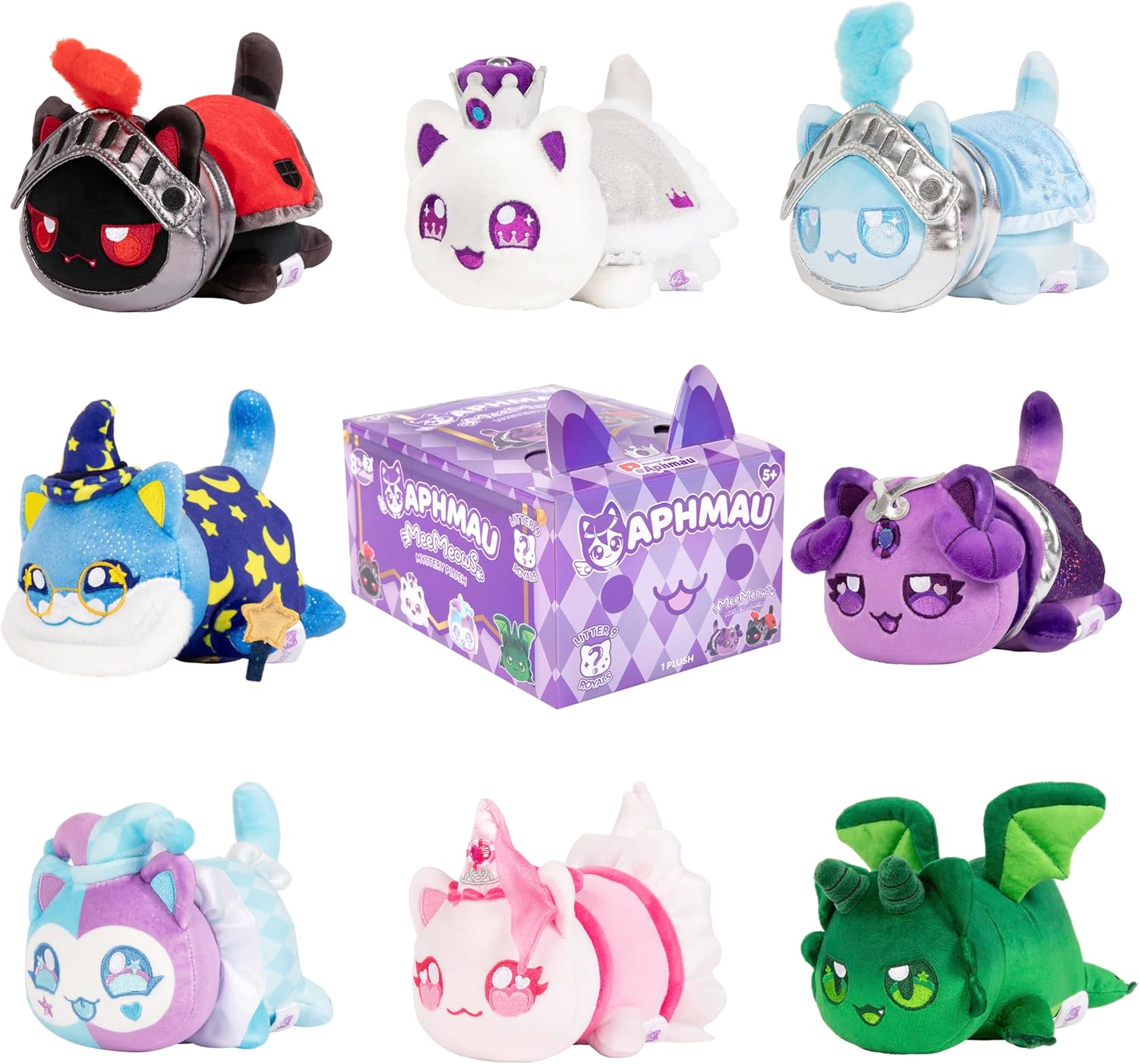 Aphmau 6" MeeMeows Mystery Plush Litter 9