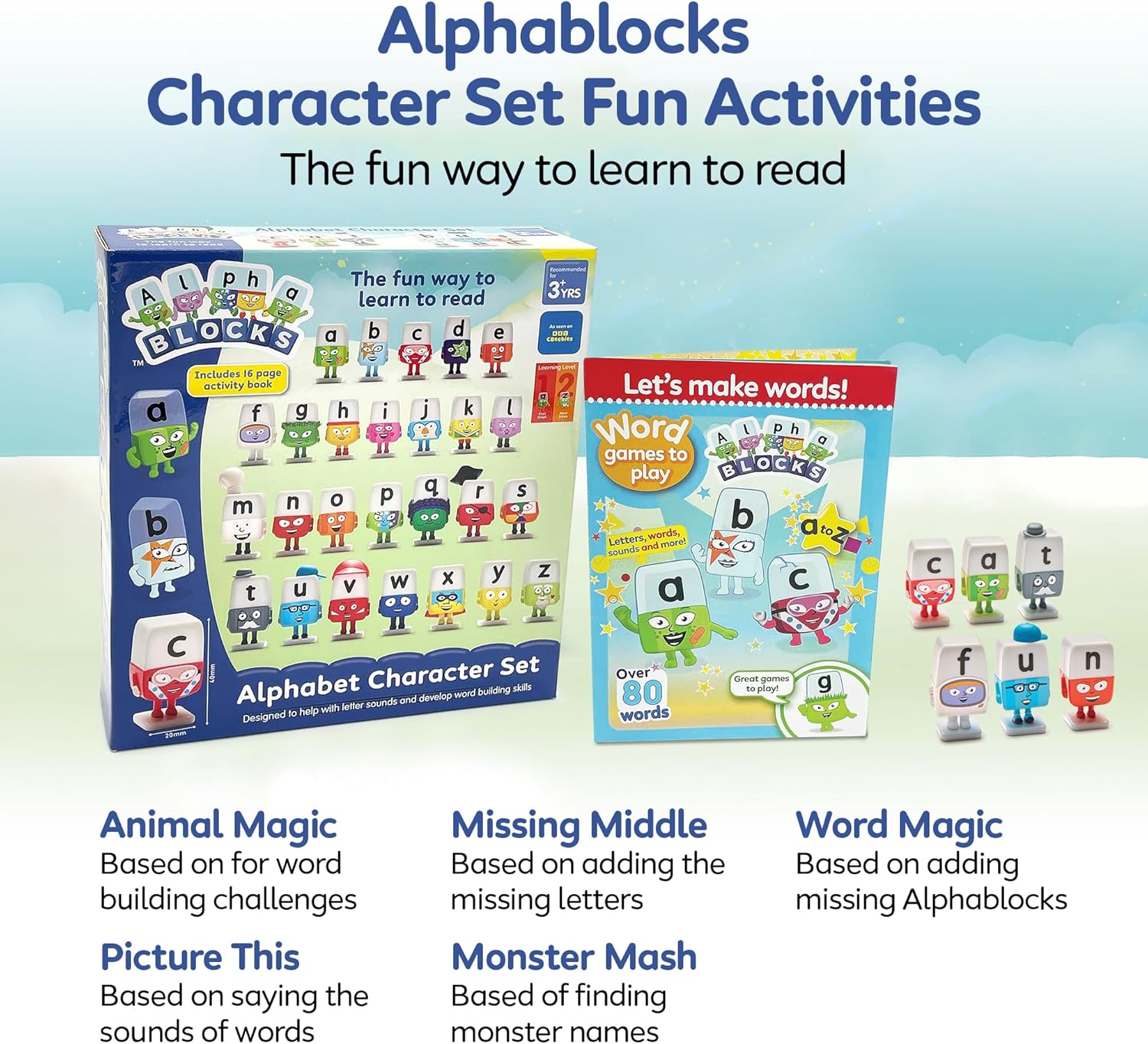 Alphablocks Character Set