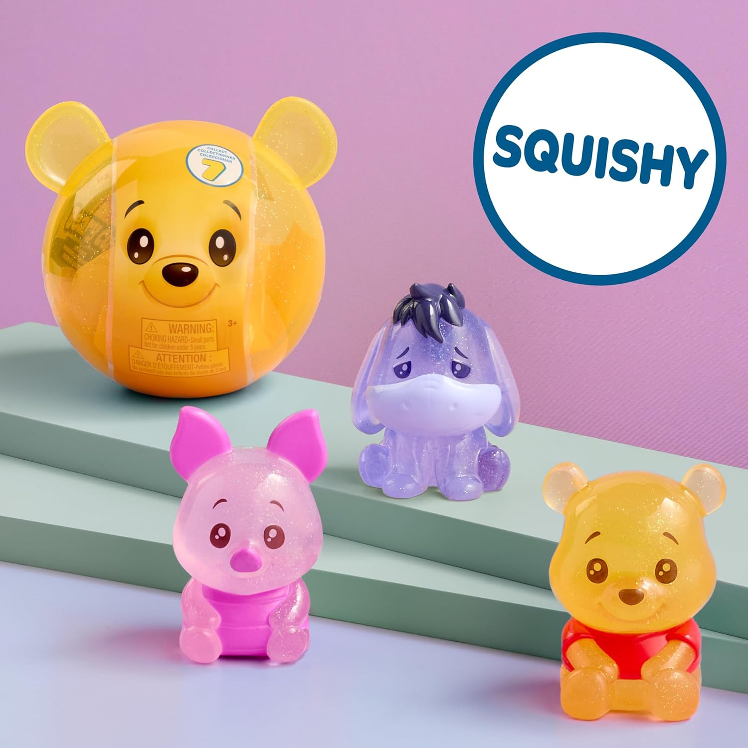 Winnie the Pooh Bear-Y Squishy Jelly Figure