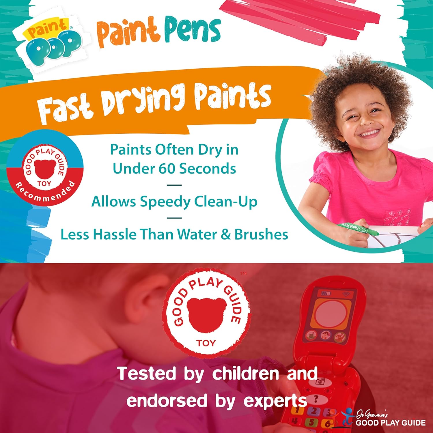 Paint Pop Paint Pens 12 Pack