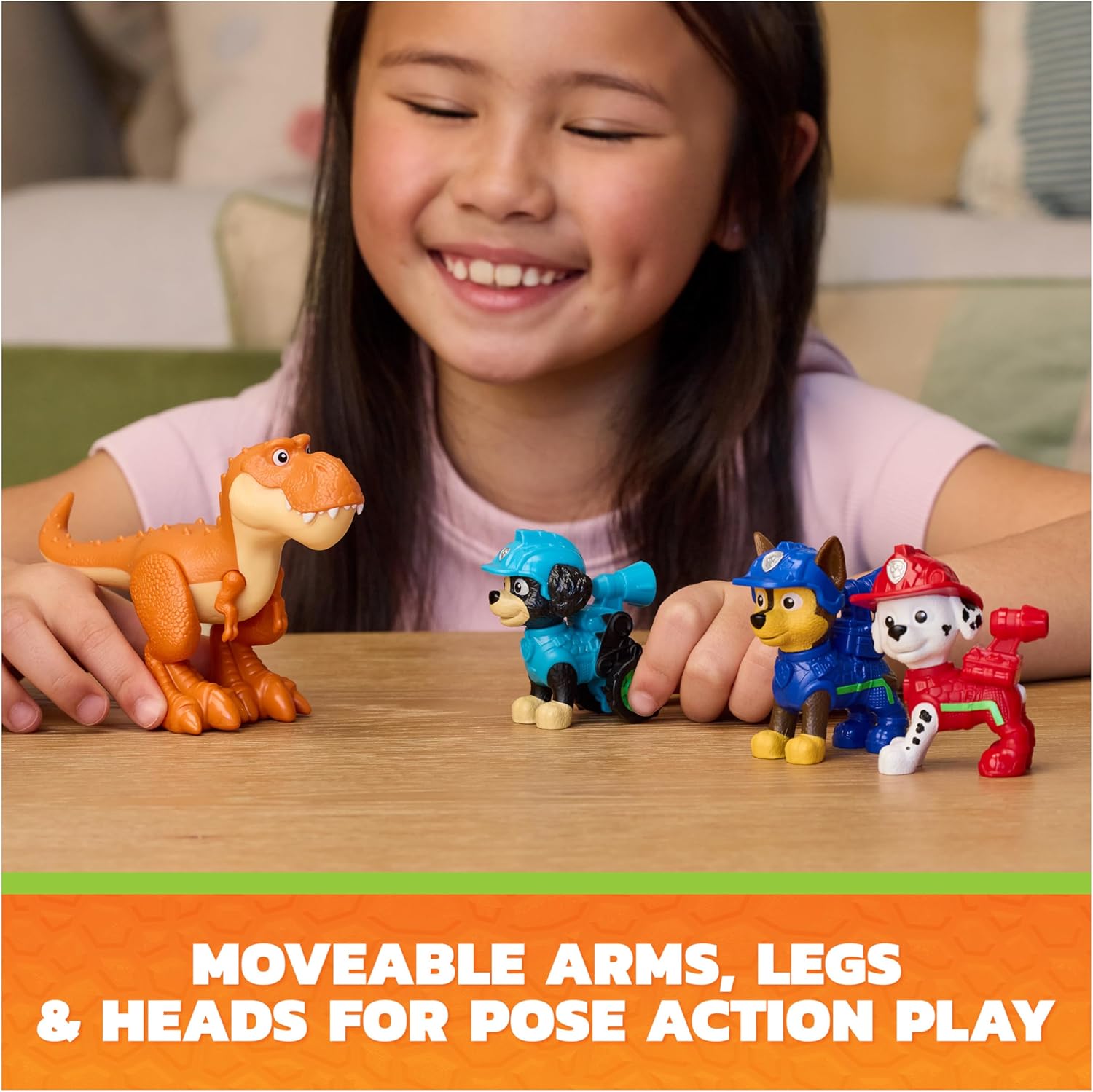 Paw Patrol The Dino Movie - Adventure Figure 6 Pack
