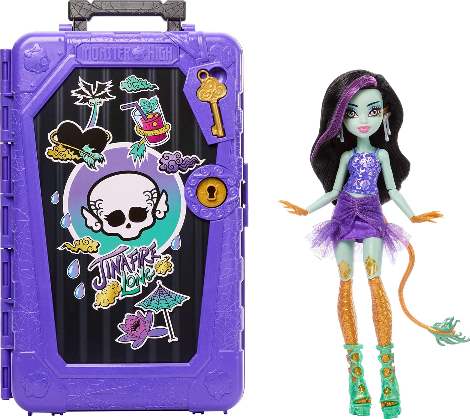 Monster High Skultimate Secrets Jinafire Long Oasis Fashion Doll