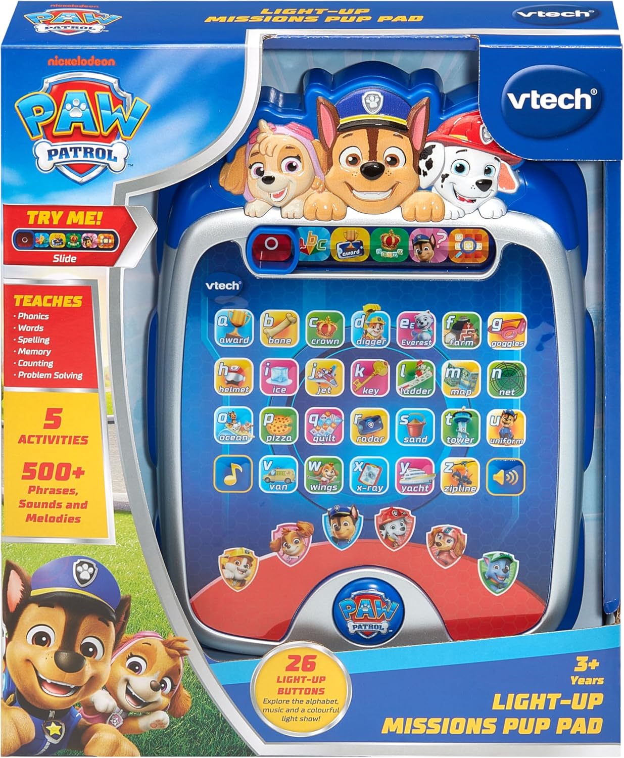 Vtech Paw Patrol Light Up Learning Pad