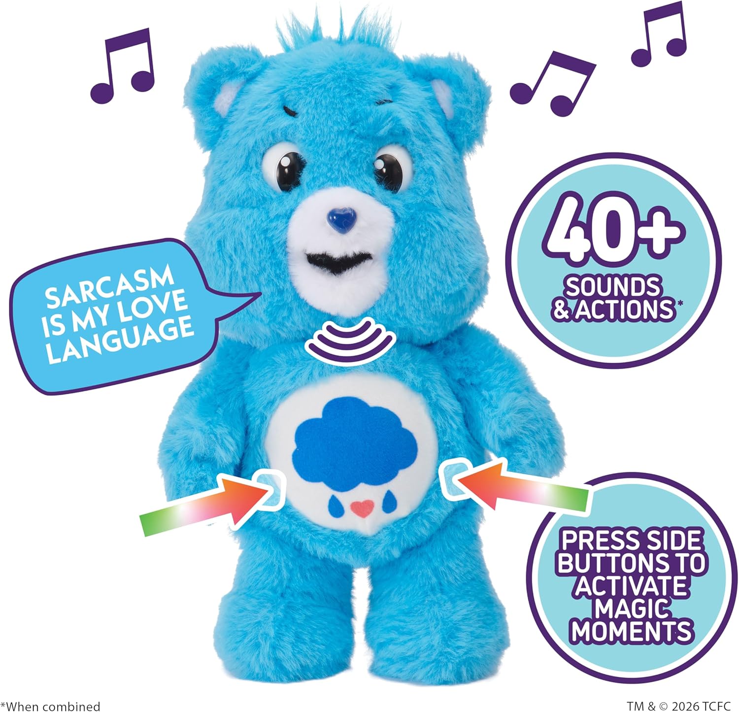 Care Bears Grumpy Bear Palm Puppetronic