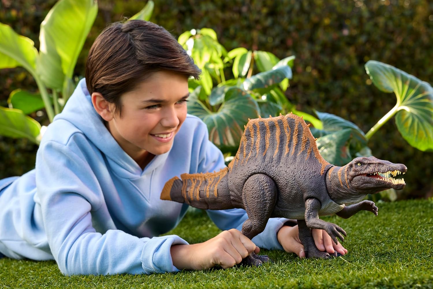 Jurassic World Rebirth - Tail Thrasher Spinosaurus Dinosaur Action Figure