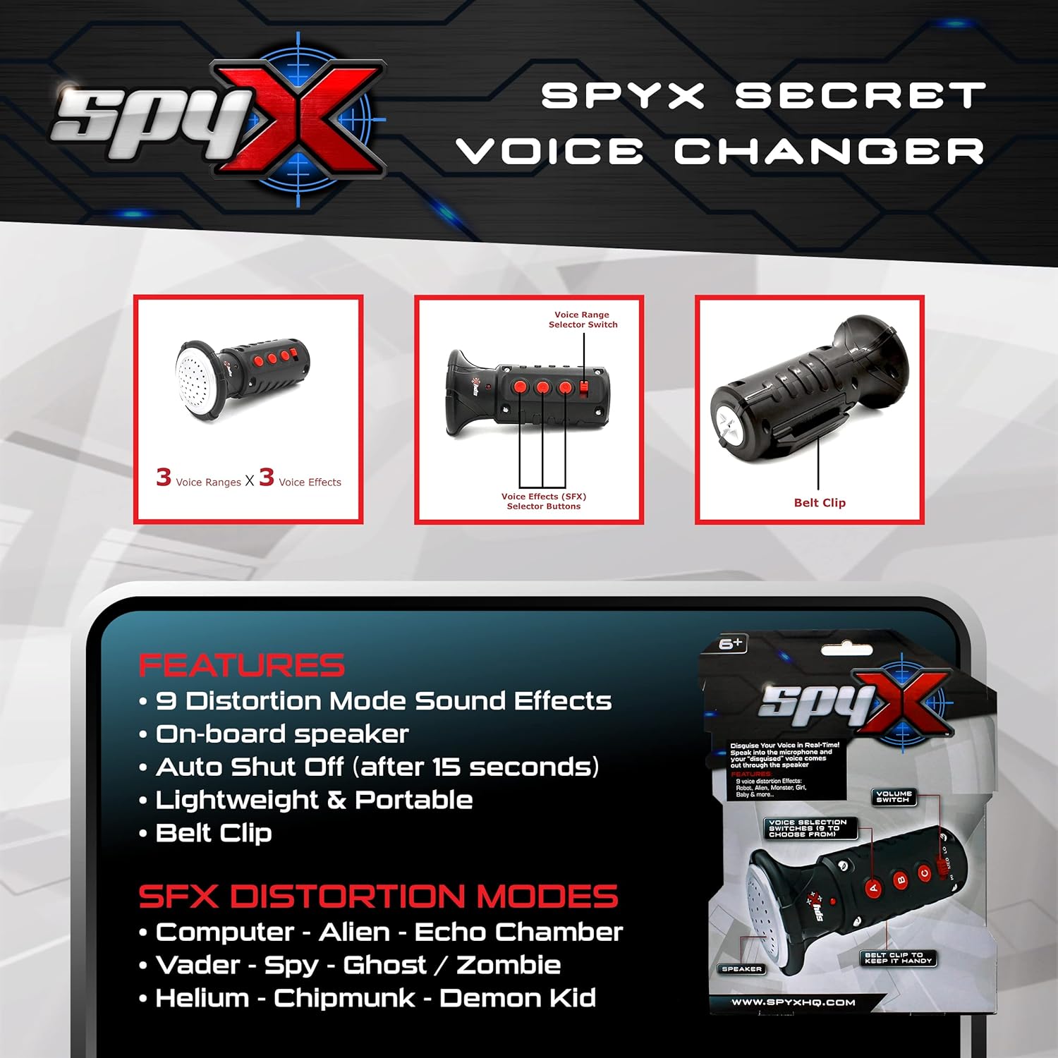 Spy X Secret Voice Changer
