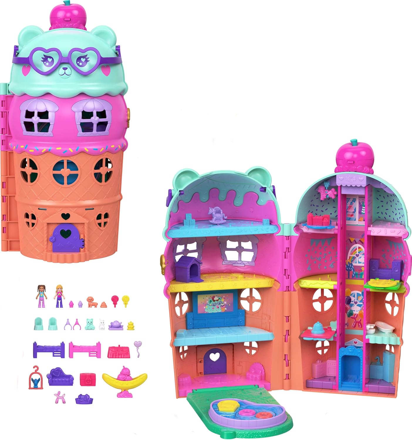 Polly Pocket Large Gelato House Playset