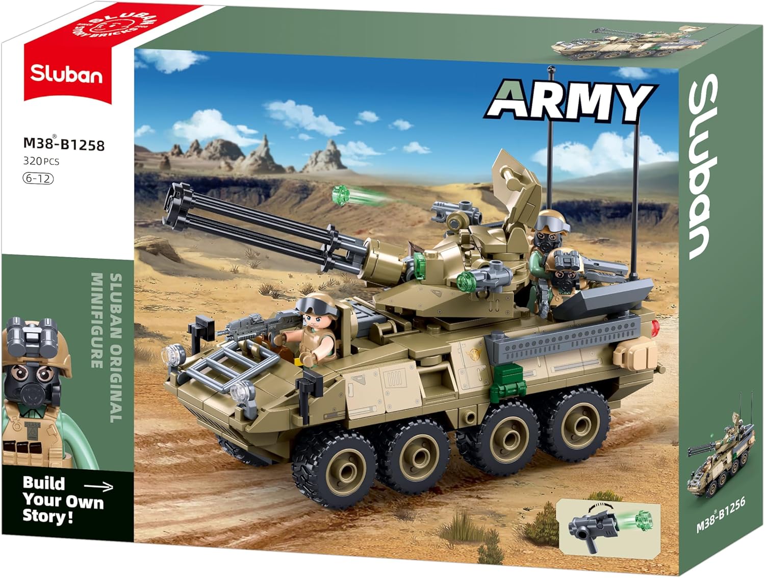 Sluban OEF Stryker ADS 310 Piece Set