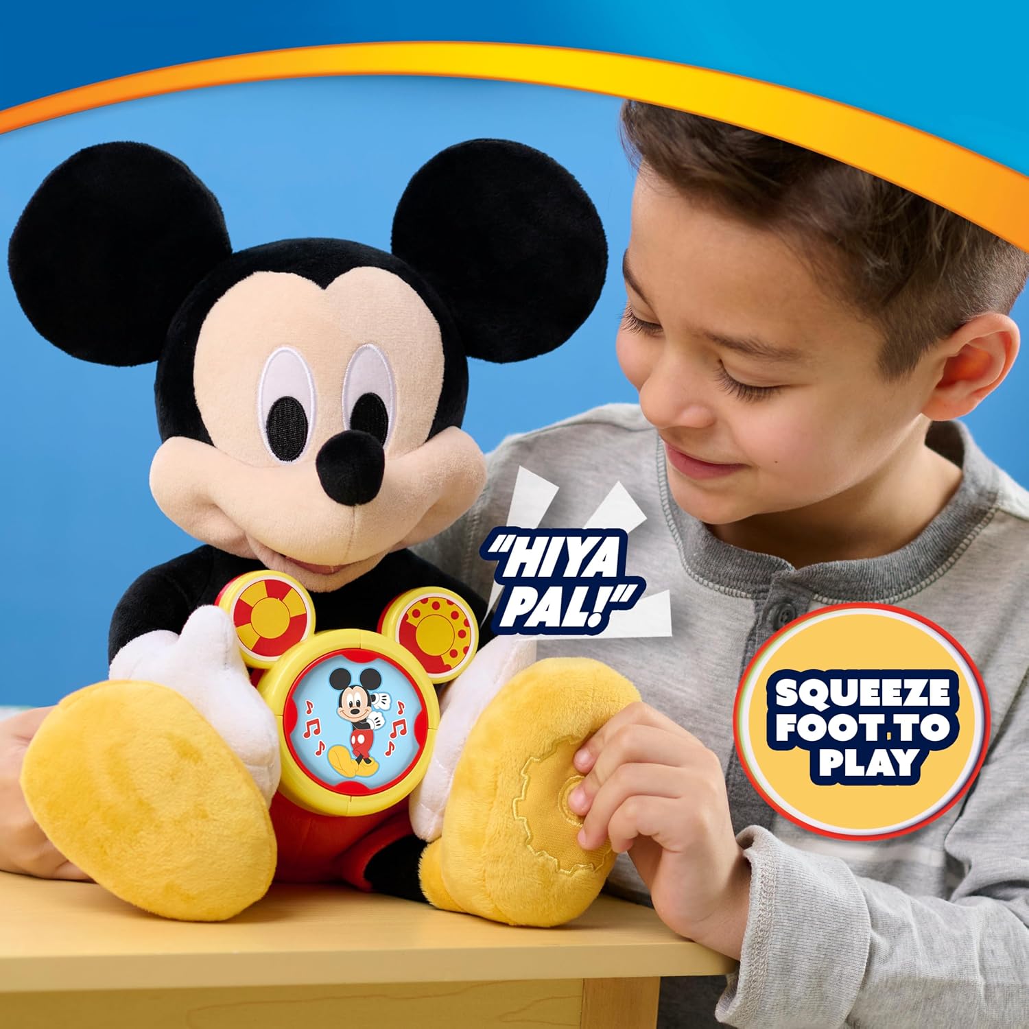 Disney Jr. Mickey Mouse Oh Toodles 30cm Interactive Soft Toy