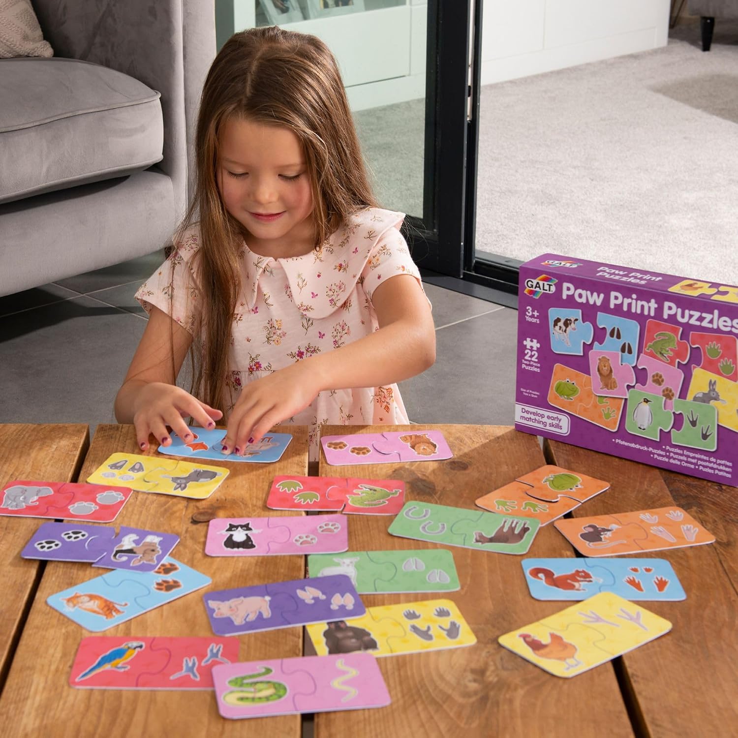Galt Paw Print Puzzles
