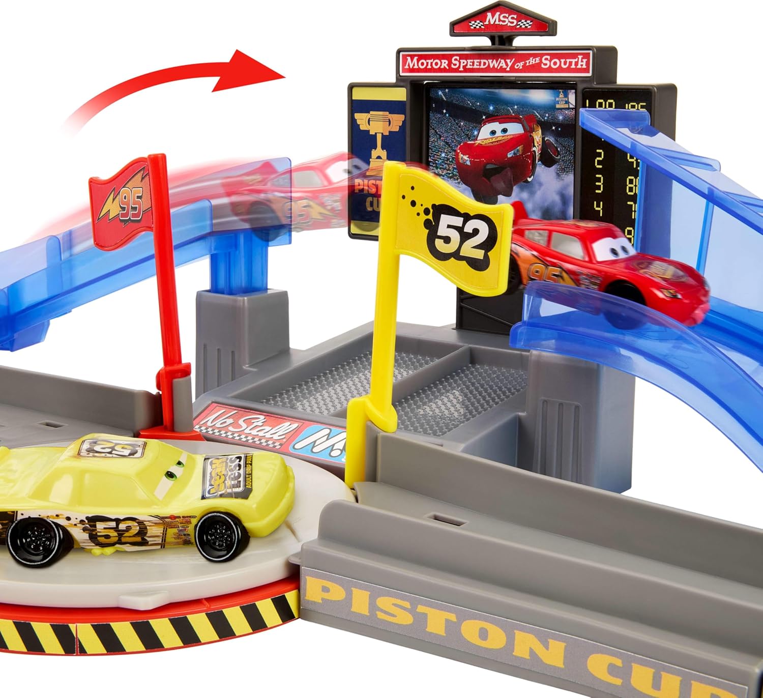 Pixar Cars Piston Cup Stunting Speedway Playset