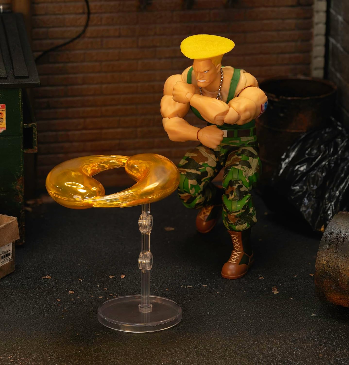 Jada Ultra Street fighter II Guile Action Figure